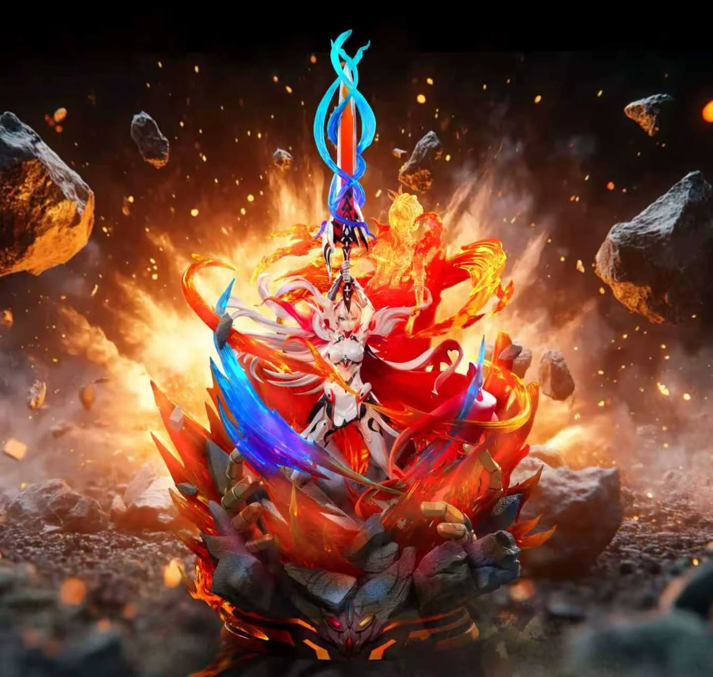 HFK工作室 崩坏三琪亚娜 薪炎永燃 私定gk成品