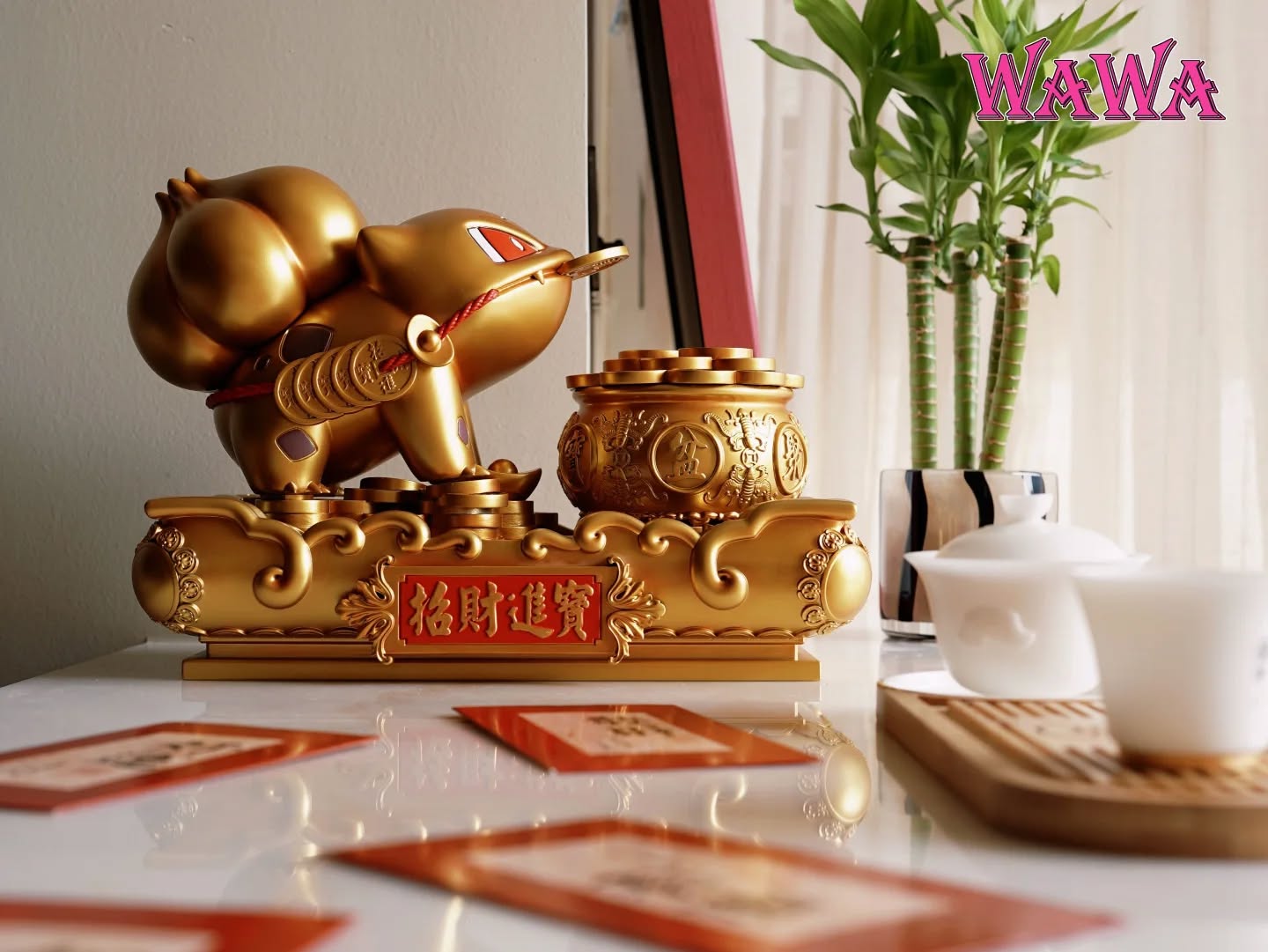 wawa-studio 招財金蟾妙蛙種子