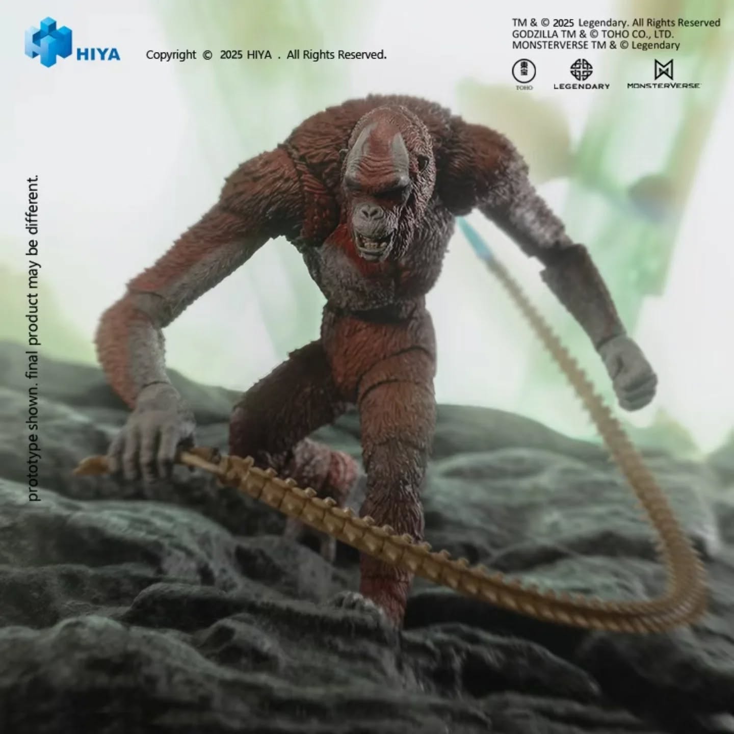 HIYA 海雅玩具 15cm 哥斯拉大战金刚 刀疤王 可动人偶 EBG0417