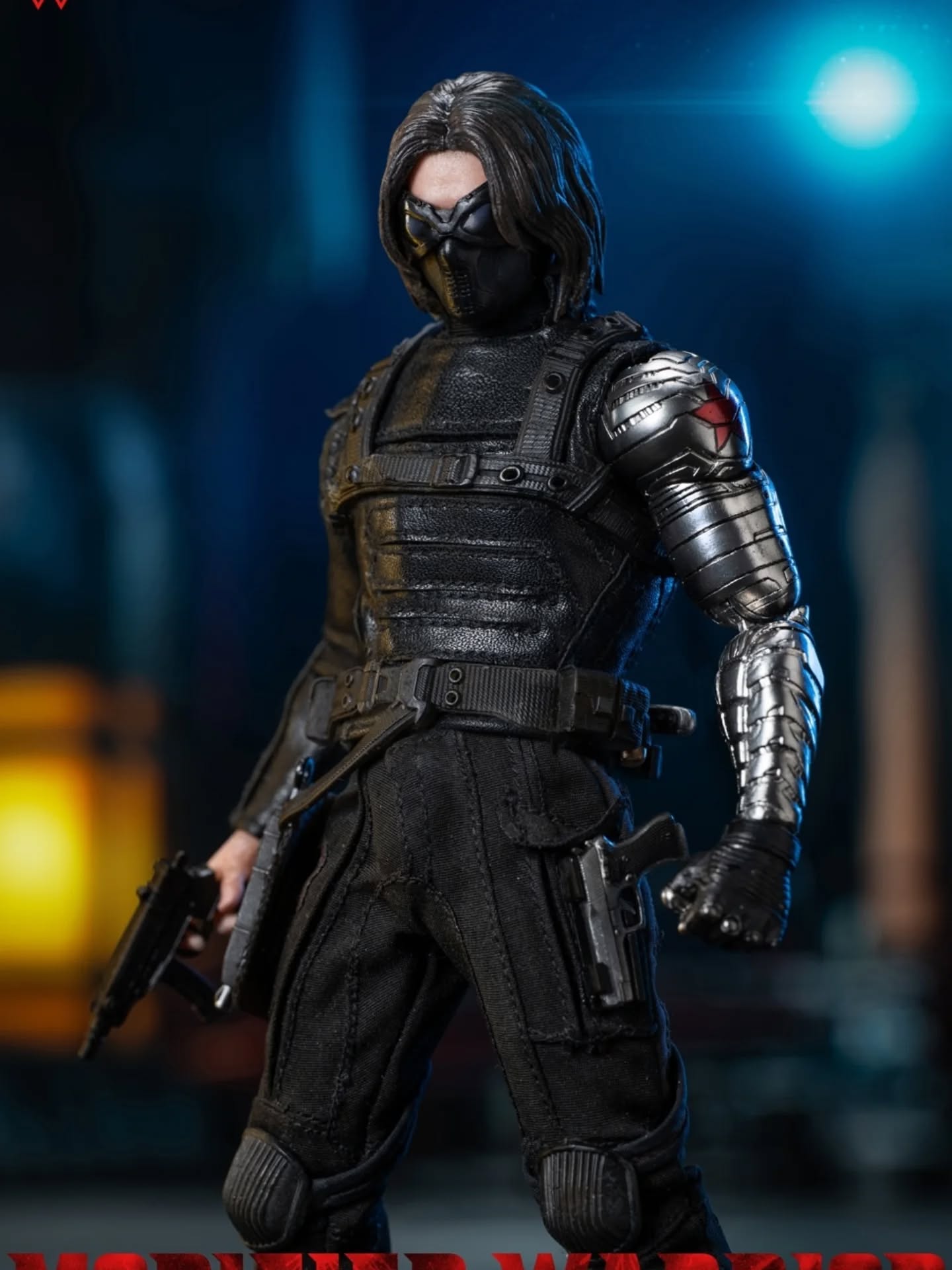 锯齿 SAWTOOTH TOYS 1/12 改造战士 超可动兵人双头雕