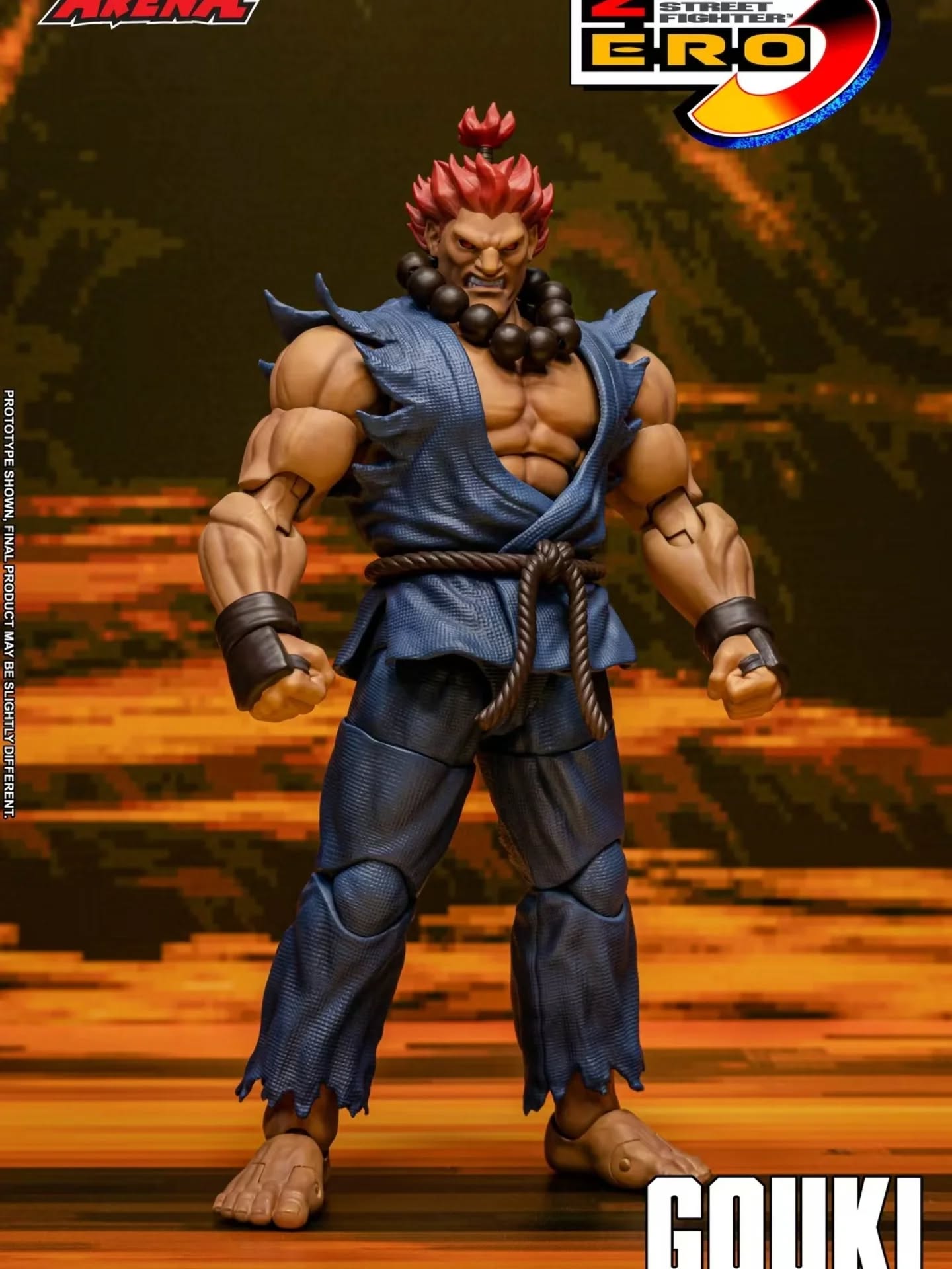 STORM ARENA 1/12 街头霸王ZERO3 GOUKI 豪鬼 SFSA07