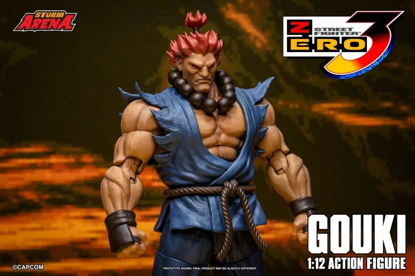 STORM ARENA 1/12 街头霸王ZERO3 GOUKI 豪鬼 SFSA07