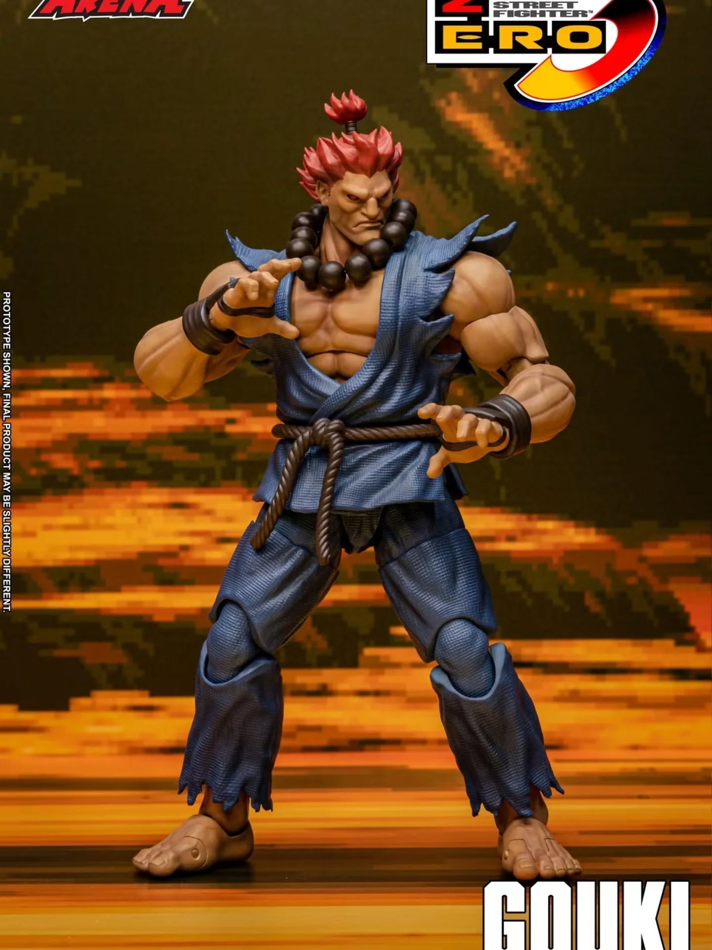 STORM ARENA 1/12 街头霸王ZERO3 GOUKI 豪鬼 SFSA07