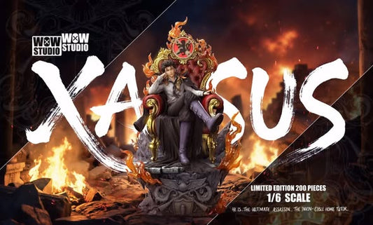 家庭教师HITMAN REBORN! XANXUS 王座 1/6比例雕像