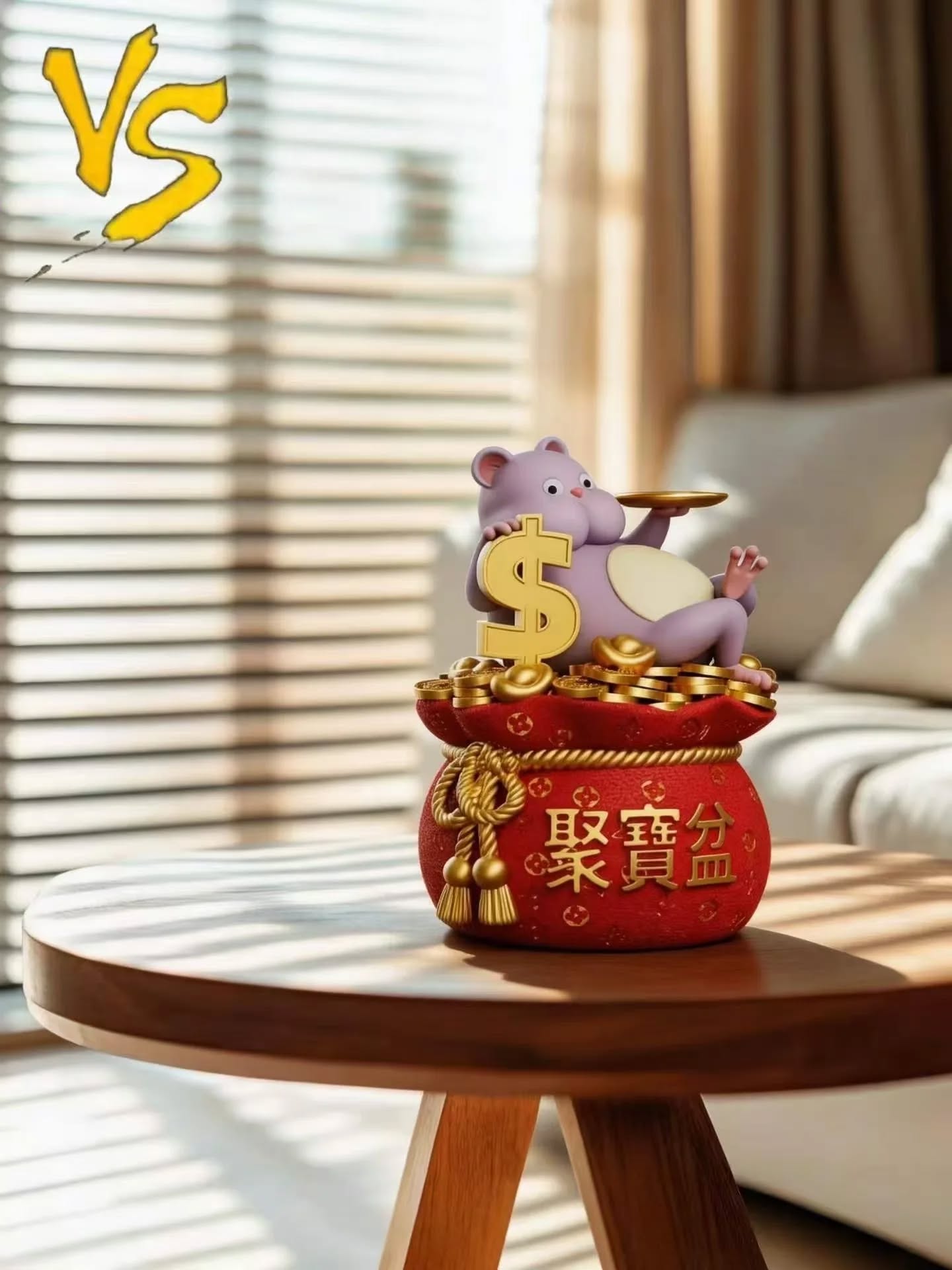 VS模玩 招财托盘系列坊宝宝