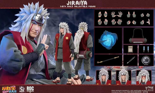 ROCKETTOYS《火影忍者 疾风传》Jiraiya 自来也1/6可动人偶