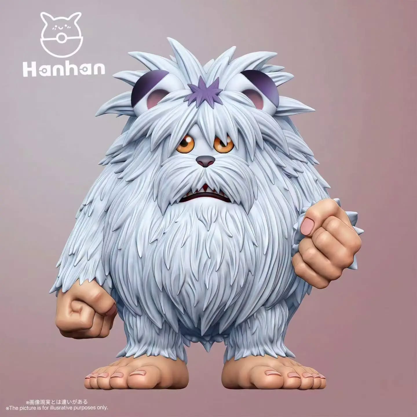 hanhan工作室 毛人兽