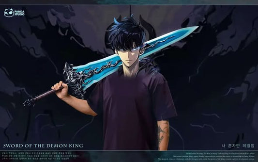 Panda Studio 我独自升级1/1武器系列 恶魔王的长剑