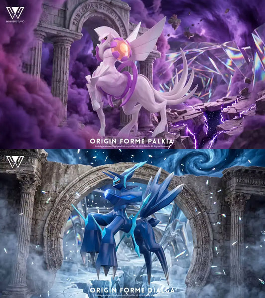 玩得Wonder studio 帝牙卢卡，帕路奇亚（起源形态）