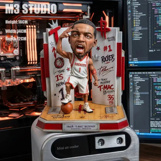 M3 工作室 NBA Q版 球星火箭麦迪 手办 摆件GK