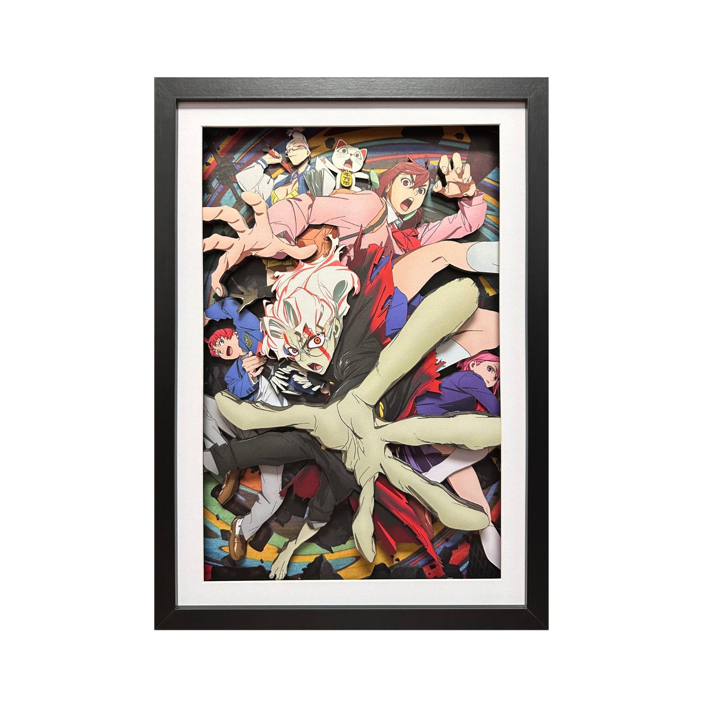 超自然武装当哒当胆大党DANDADAN绫濑桃高仓健星子爱罗纸艺立体画