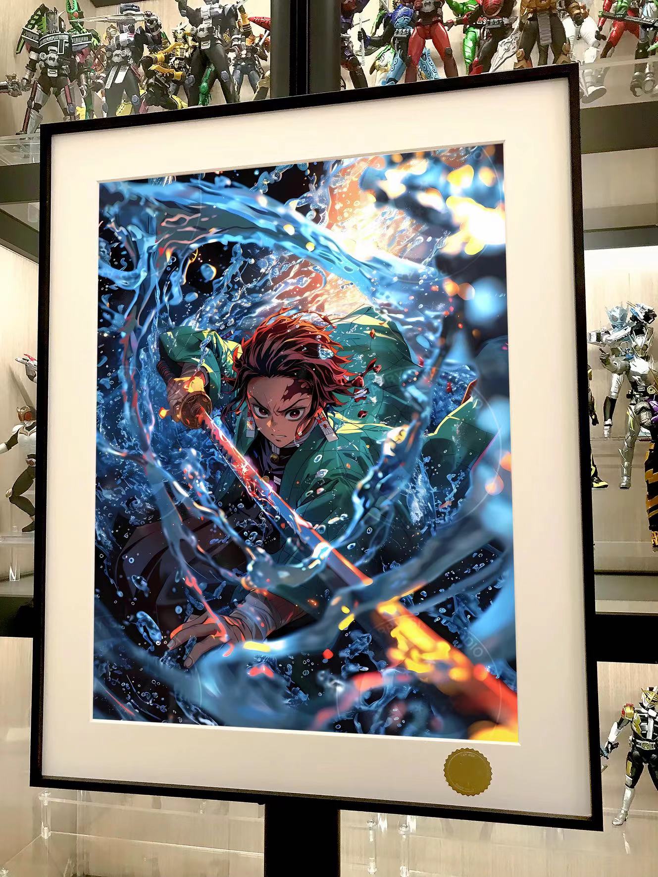 星空《炭治郎》祢豆子鬼灭之刃Tanjirou动漫装饰画