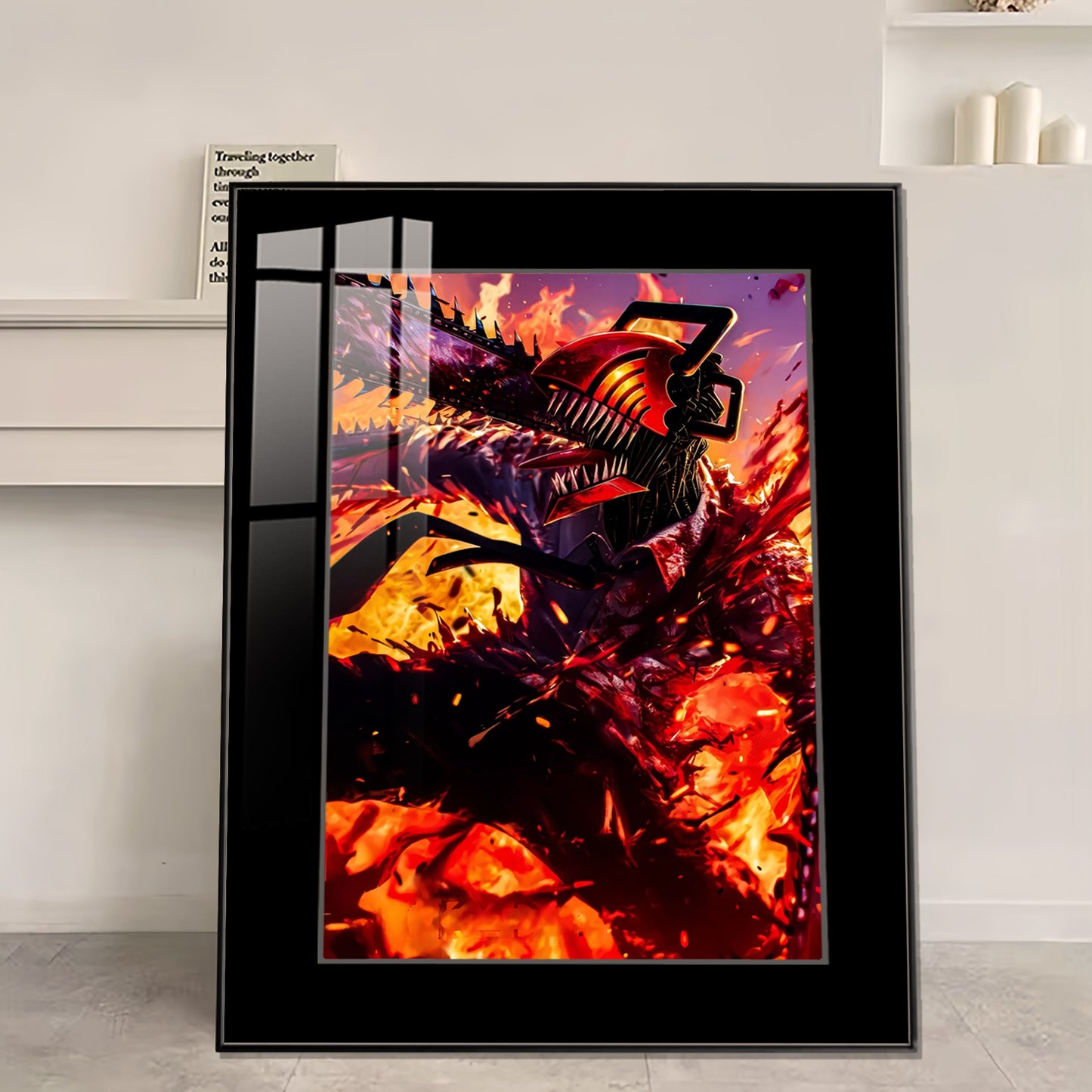 橘子工作室 恶魔猎手：电锯人装饰画