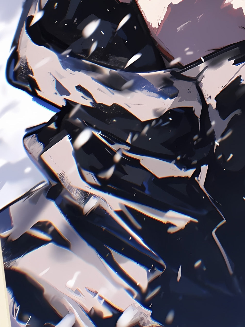 星空《风雪五条悟》咒术回战五条老师动漫二次元装饰画