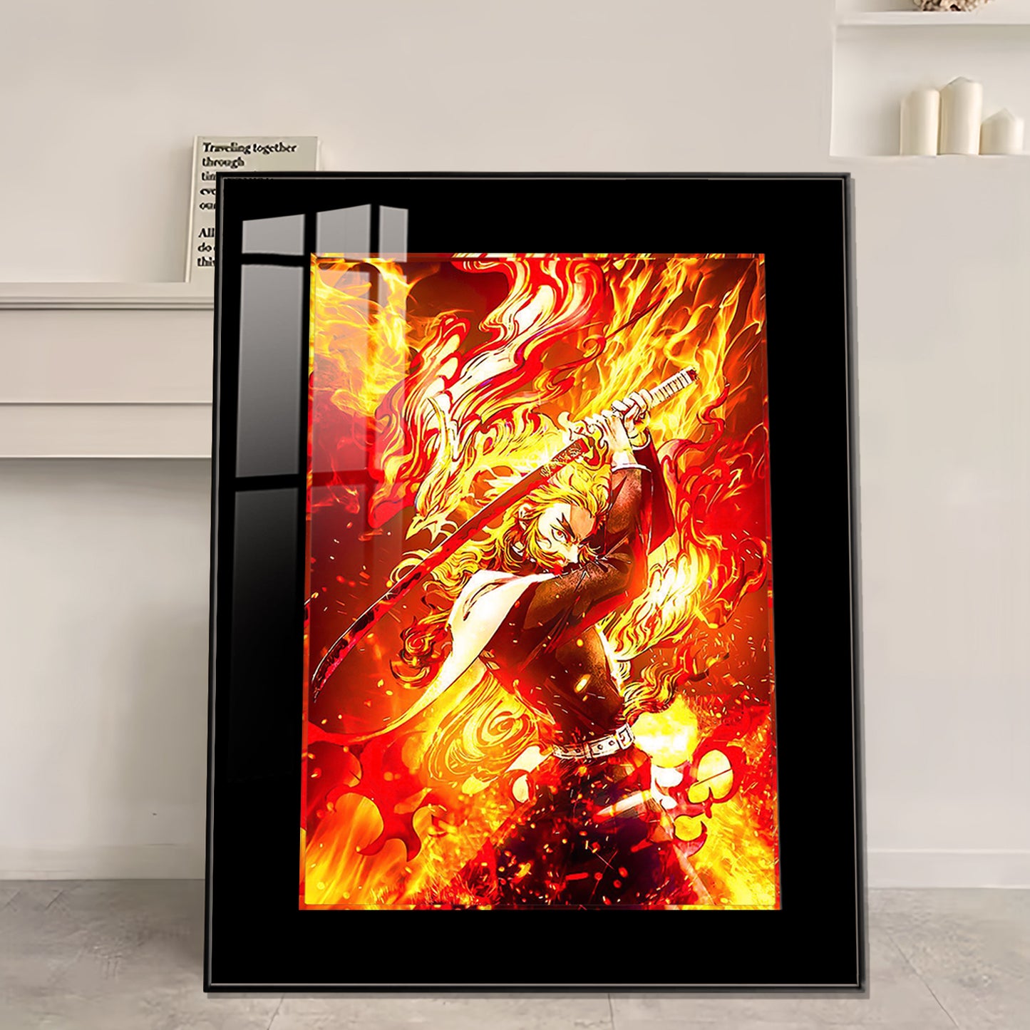 JUZI工作室 壹之型炎柱 装饰画