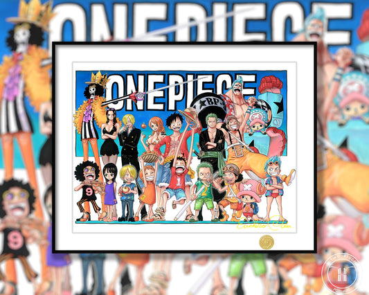 《成长》海贼王路飞索隆山治娜美乔巴乌索普动漫二次元装饰画