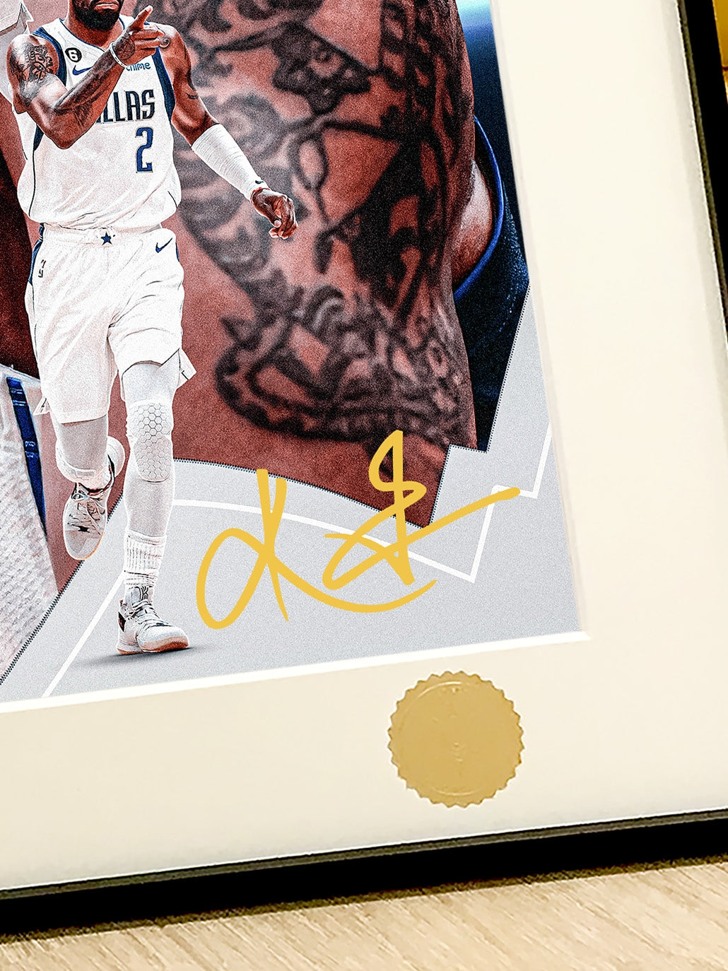 星空《欧文》NBA达拉斯独行侠凯里·欧文Kyrie Irving德鲁大叔装饰画