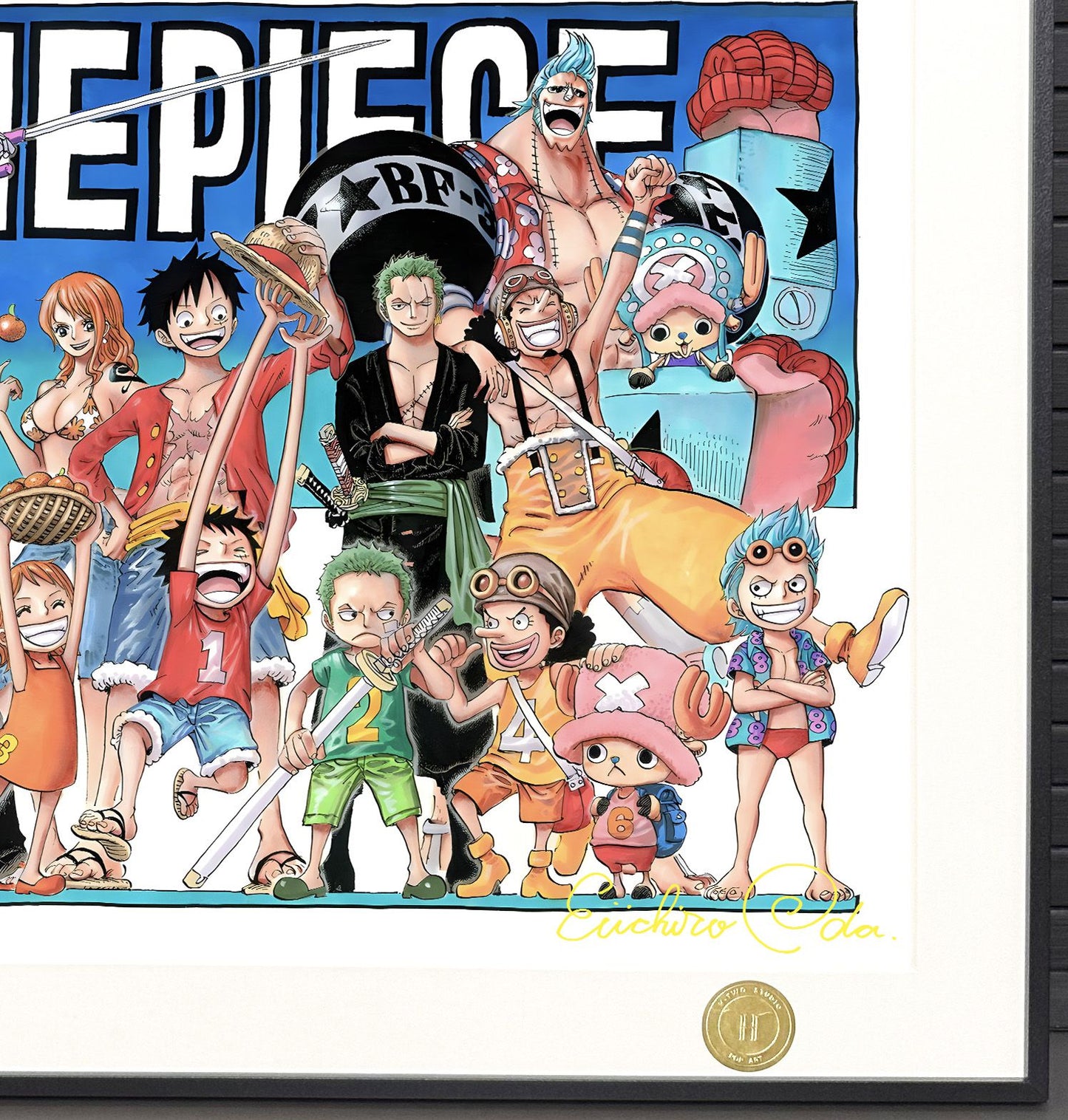 《成长》海贼王路飞索隆山治娜美乔巴乌索普动漫二次元装饰画