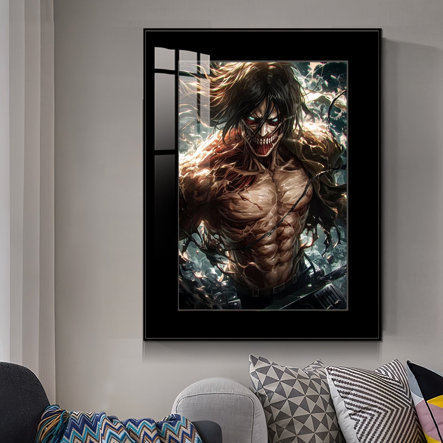 艾伦巨人化装饰画