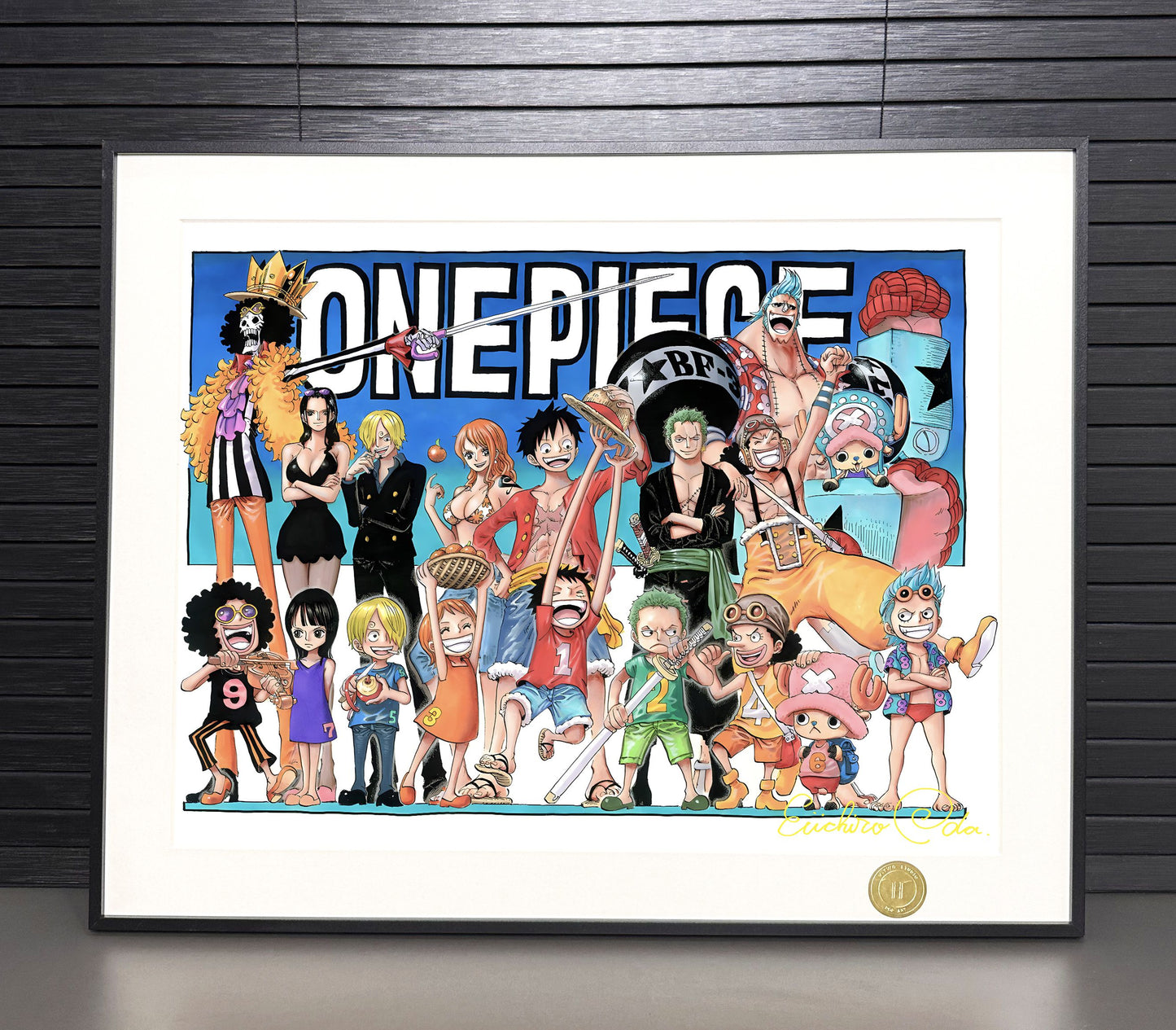 《成长》海贼王路飞索隆山治娜美乔巴乌索普动漫二次元装饰画