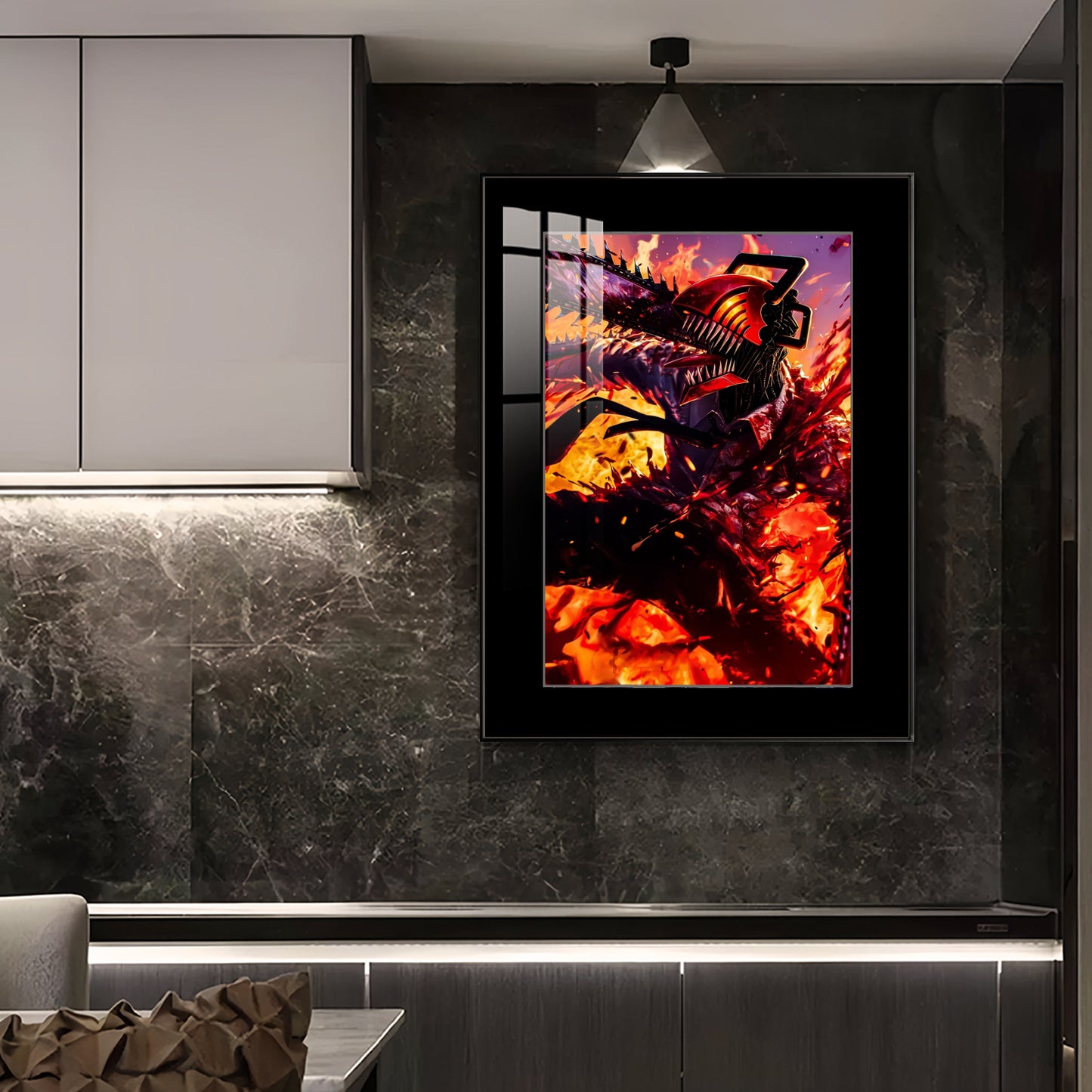 橘子工作室 恶魔猎手：电锯人装饰画