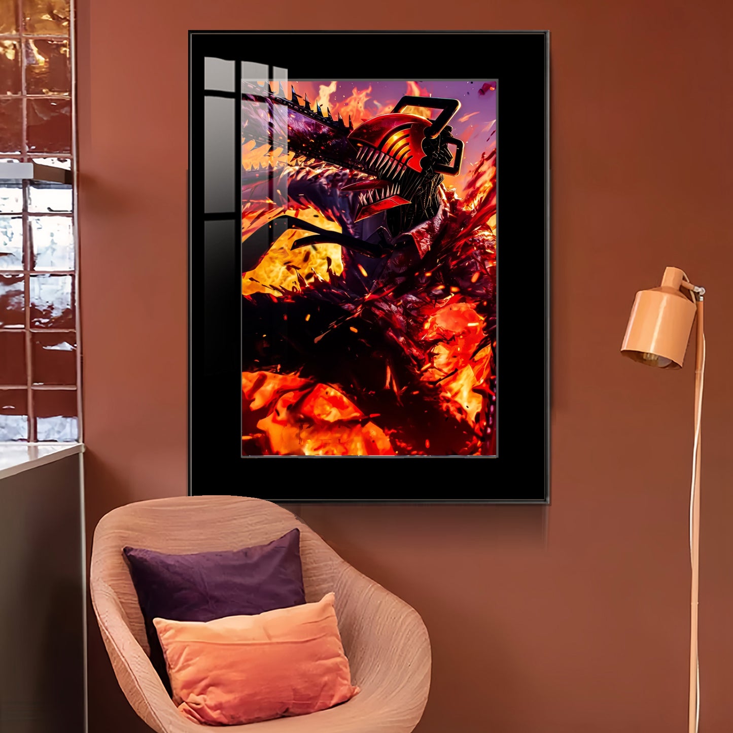 橘子工作室 恶魔猎手：电锯人装饰画