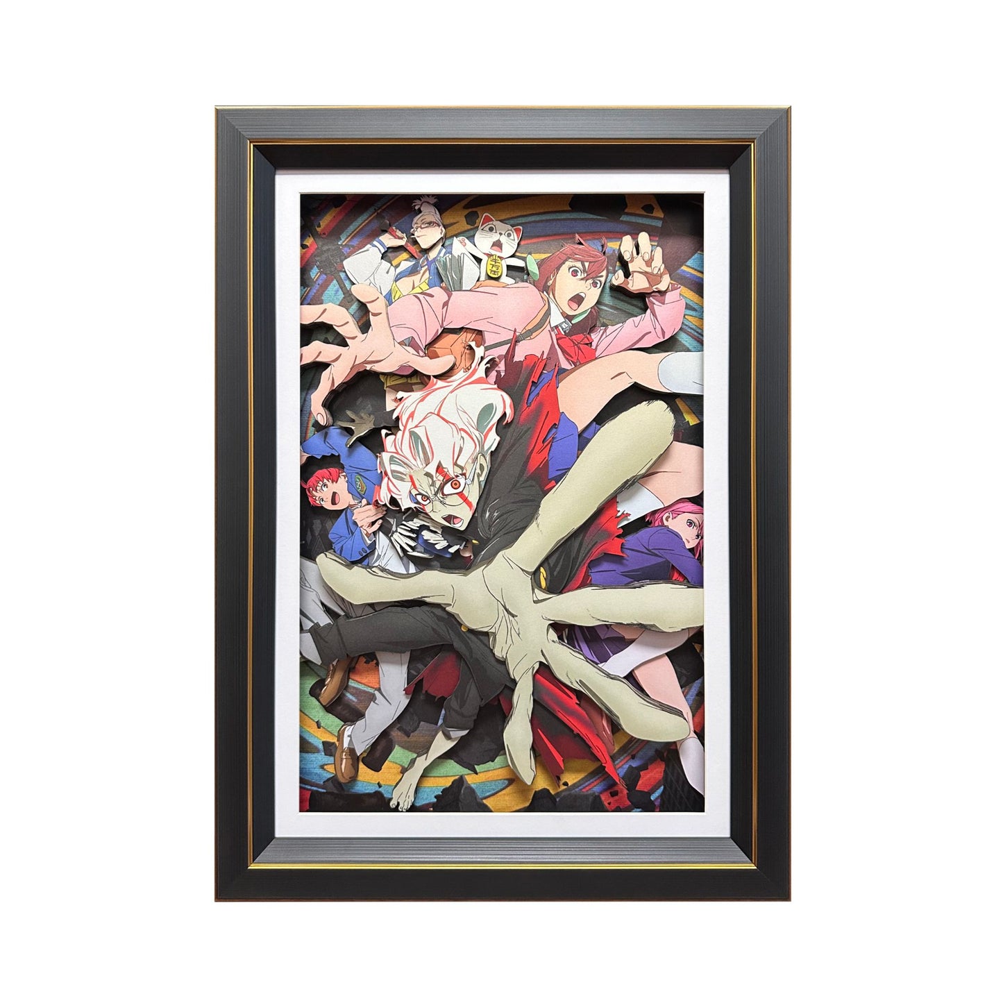 超自然武装当哒当胆大党DANDADAN绫濑桃高仓健星子爱罗纸艺立体画