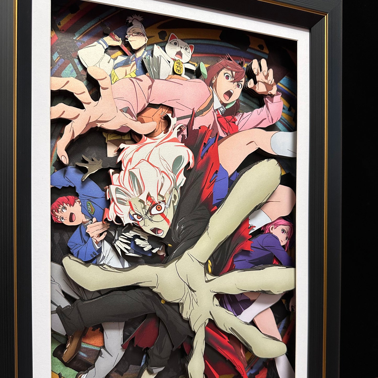 超自然武装当哒当胆大党DANDADAN绫濑桃高仓健星子爱罗纸艺立体画