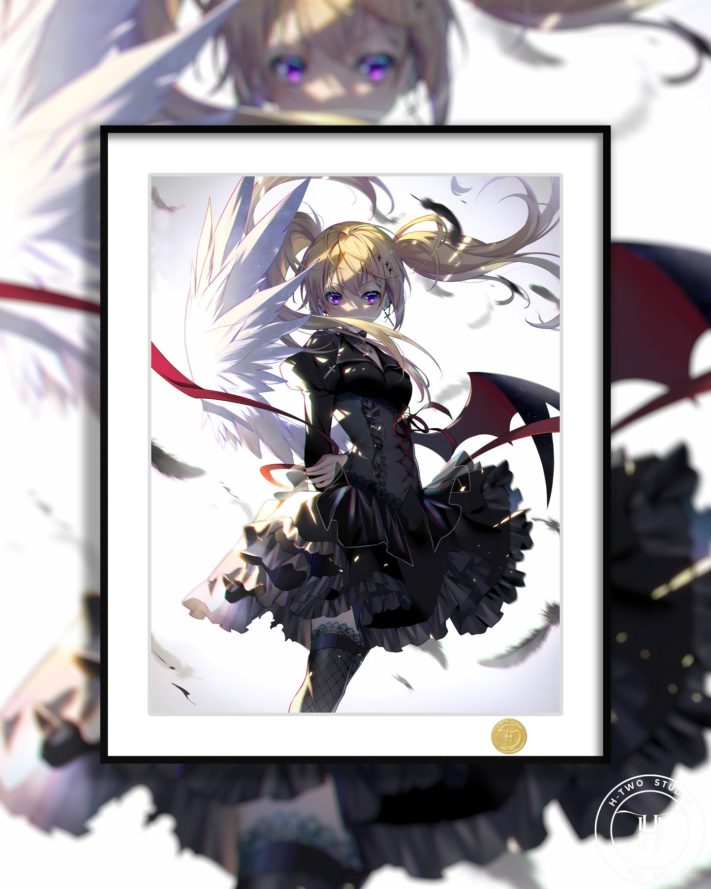 《月咏歌呗》守护甜心日奈森亚梦月咏几斗装饰画