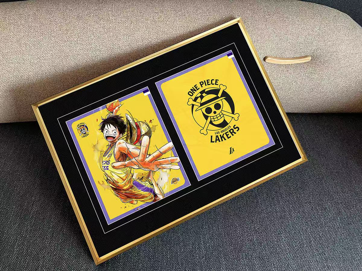 《草帽团湖人队——球员》
海贼王湖人队草帽团路飞索隆娜美山治乔巴装饰画