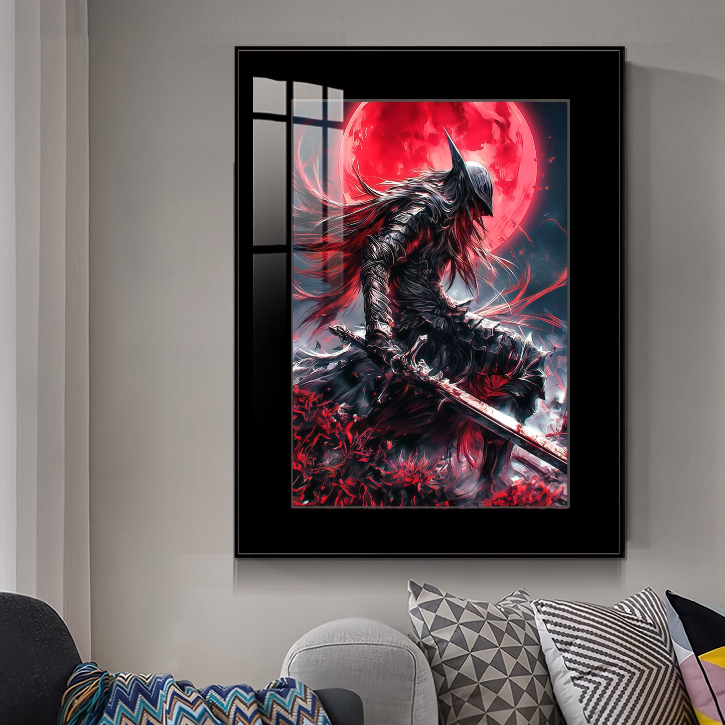 堕天使：猩红腐败·女武神玛莲妮亚 装饰画