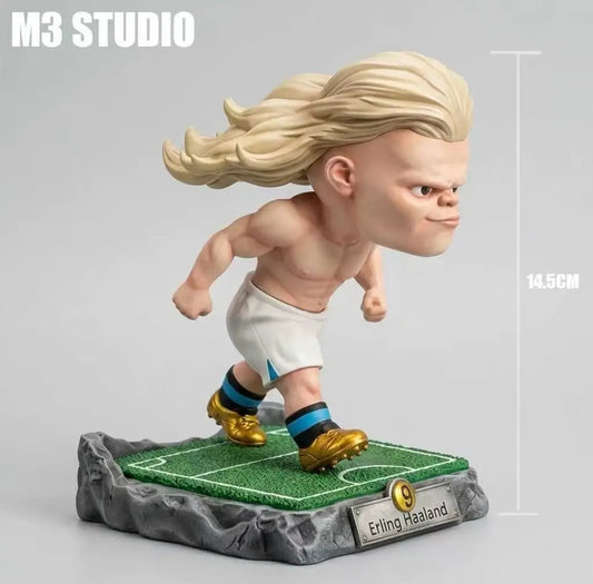 M3 工作室 世界杯 足球 挪威魔人哈兰德 潮玩 Q版