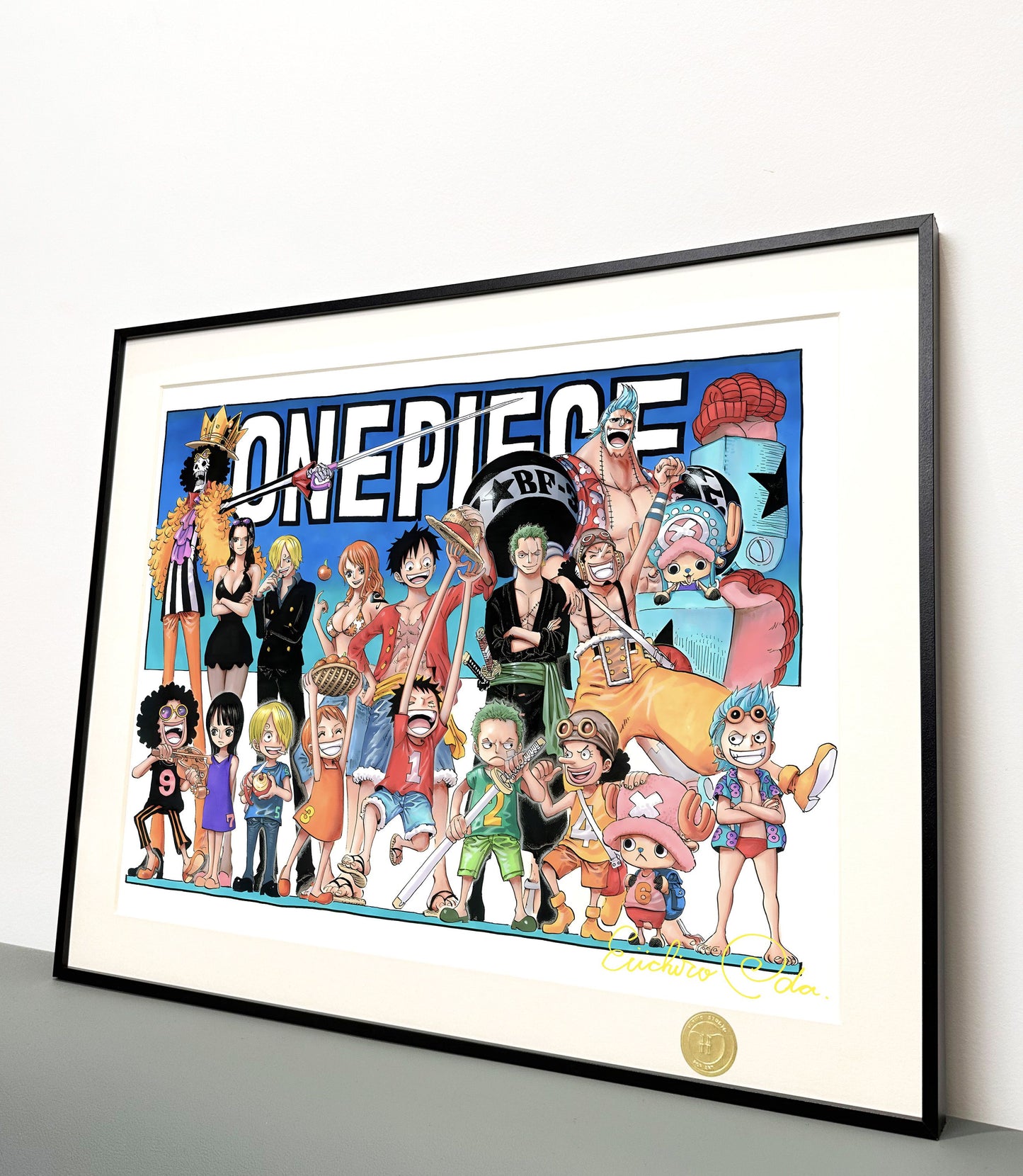 《成长》海贼王路飞索隆山治娜美乔巴乌索普动漫二次元装饰画