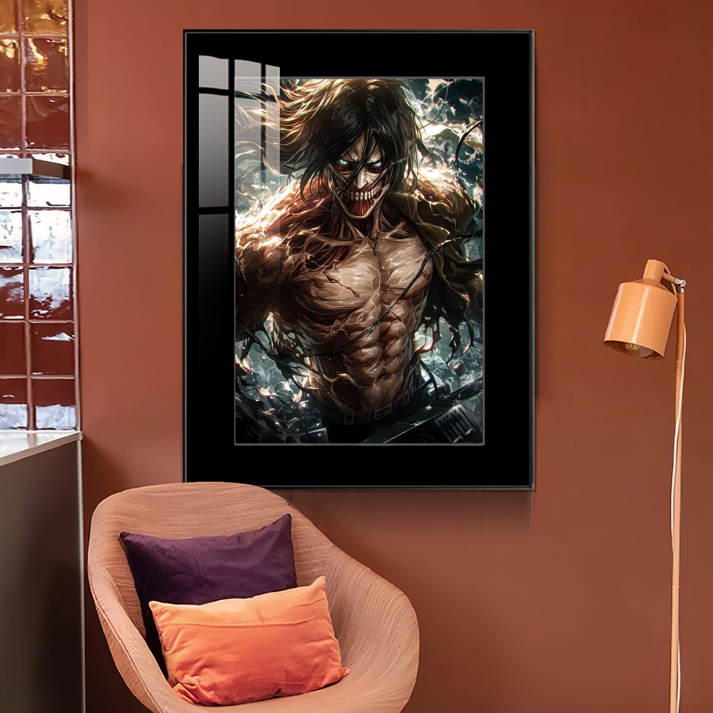 艾伦巨人化装饰画